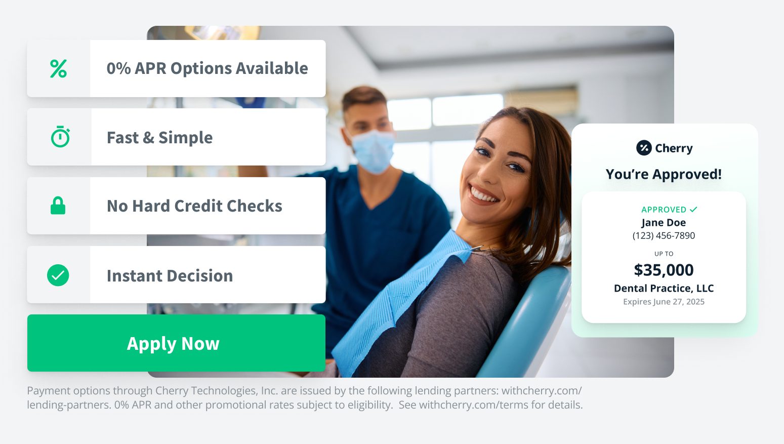 cherry patient financing