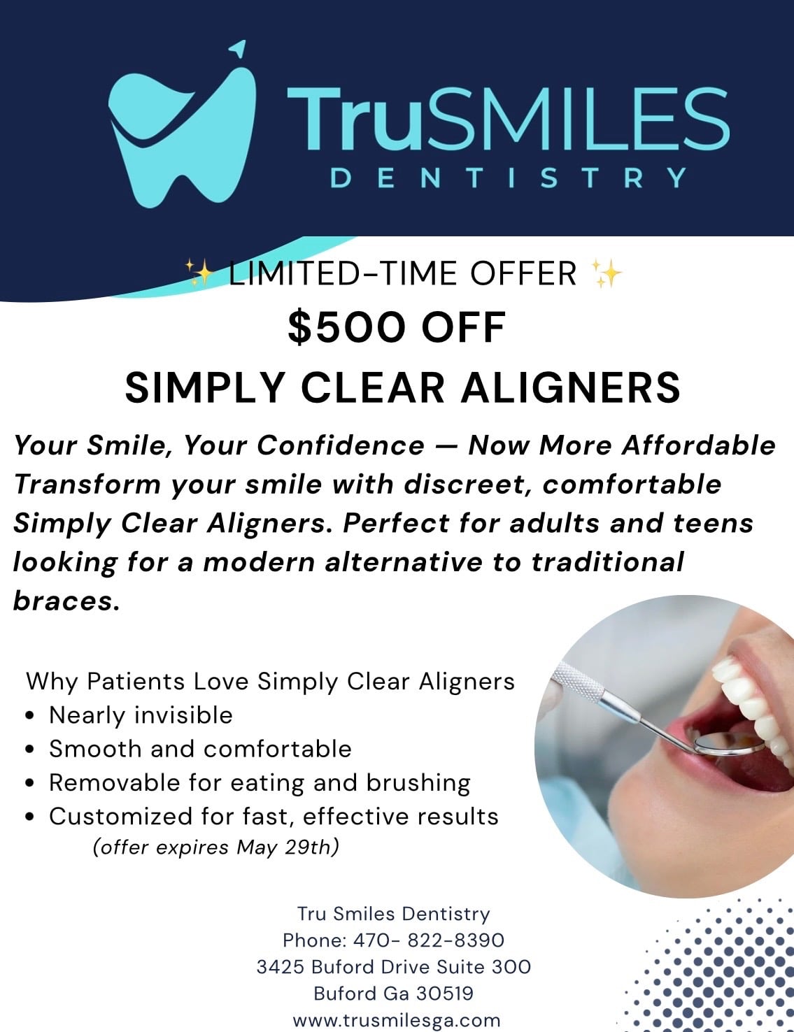 simplyclear aligners buford ga